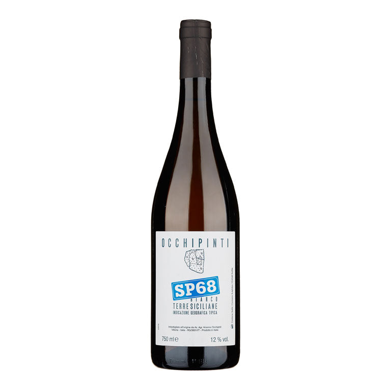 VINO OCCHIPINTI SP68 BIANCO 2017-75CL BIANCO TERRE SICILIANE IGT-TRIPLE "A"
